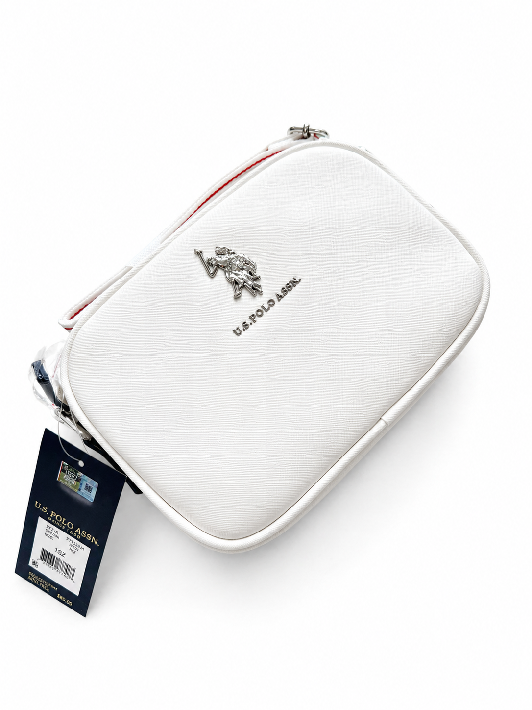 U.S. POLO ASSN. Classic Crossbody Bag - White