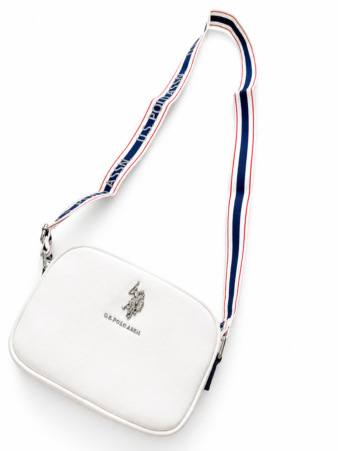 U.S. POLO ASSN. Classic Crossbody Bag - White