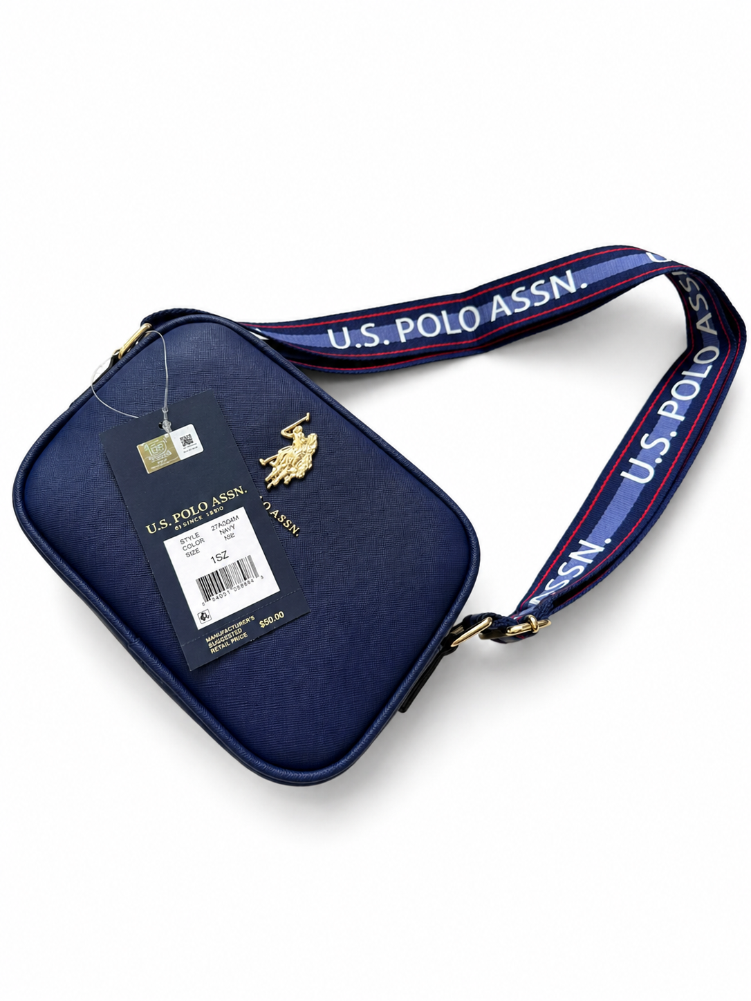 U.S. POLO ASSN. Classic Crossbody Bag - Navy