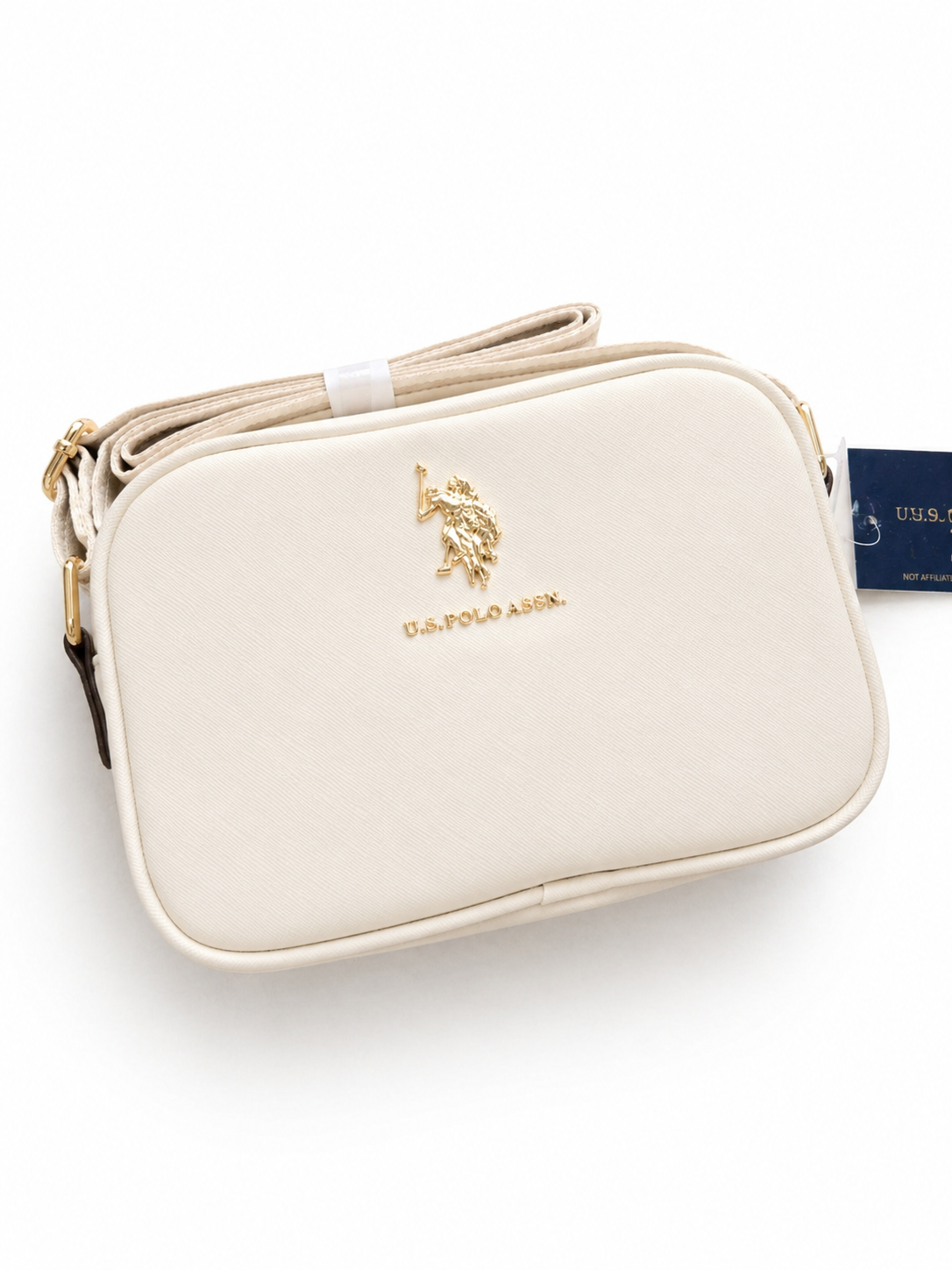 U.S. POLO ASSN. Classic Crossbody Bag - Putty