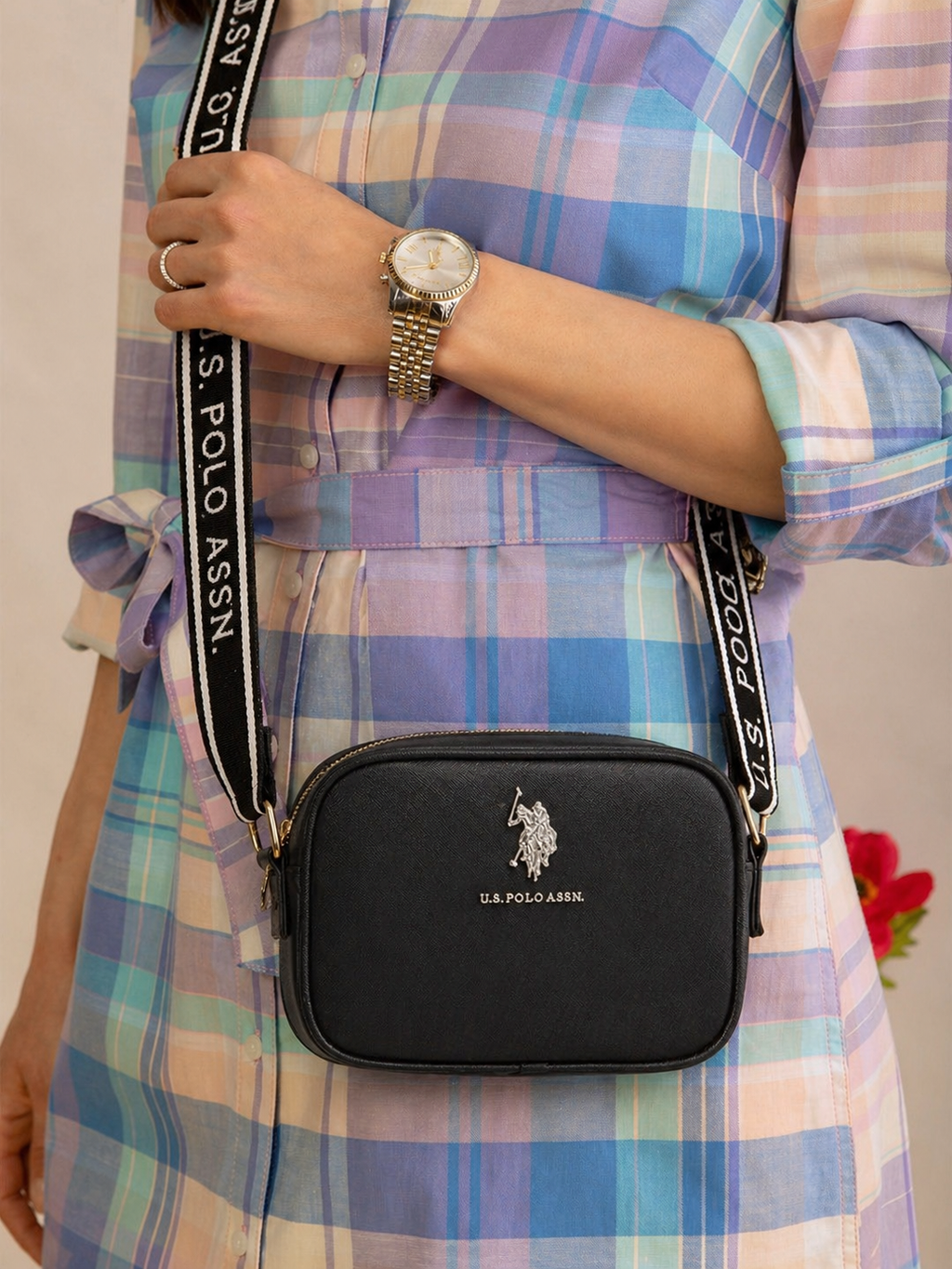 U.S. POLO ASSN. Classic Crossbody Bag - Black